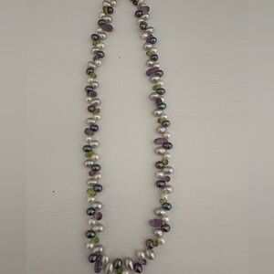 Chan Luu Multicolor Pearl Necklace